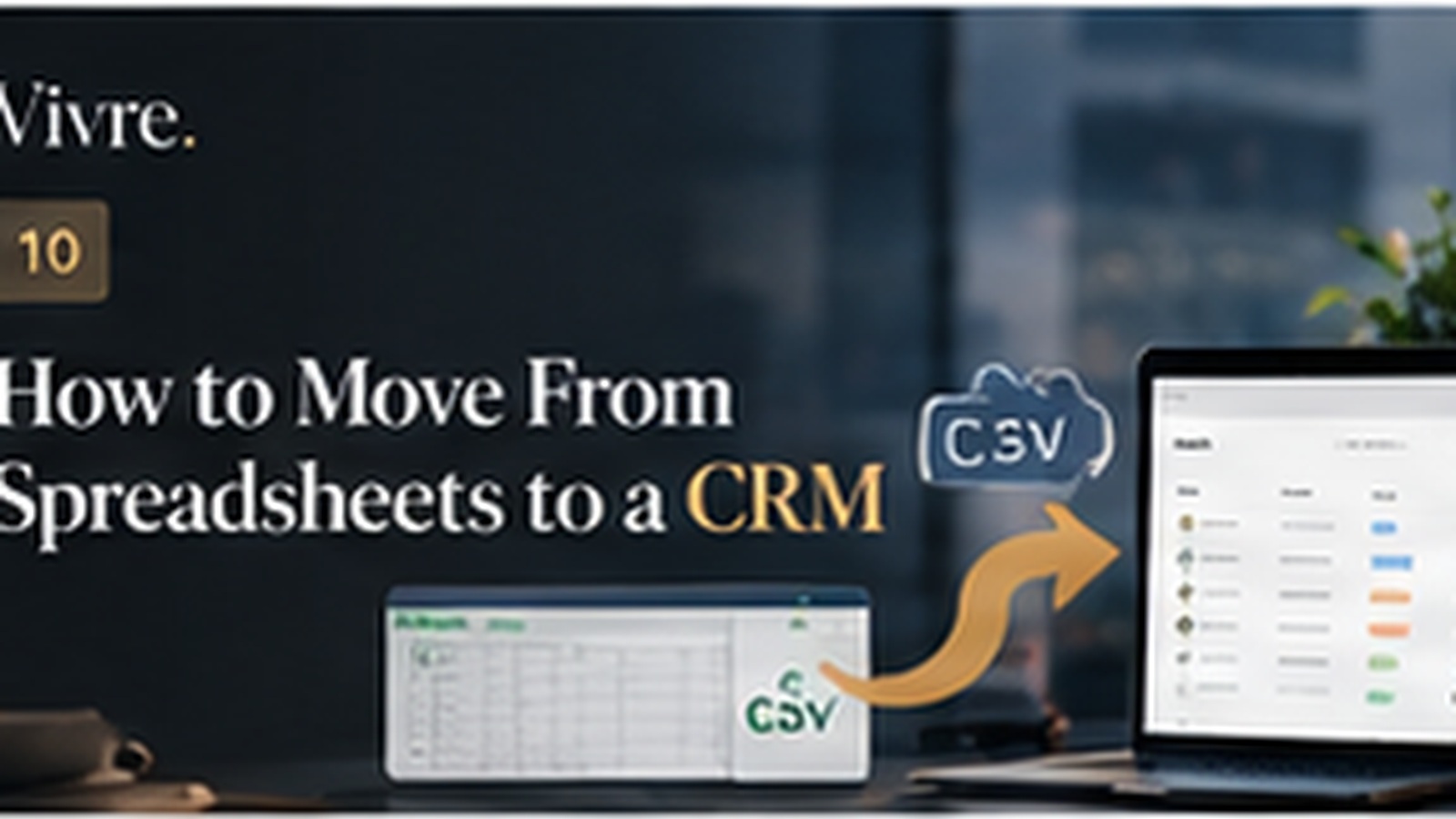 How to Move From Spreadsheets to a CRM