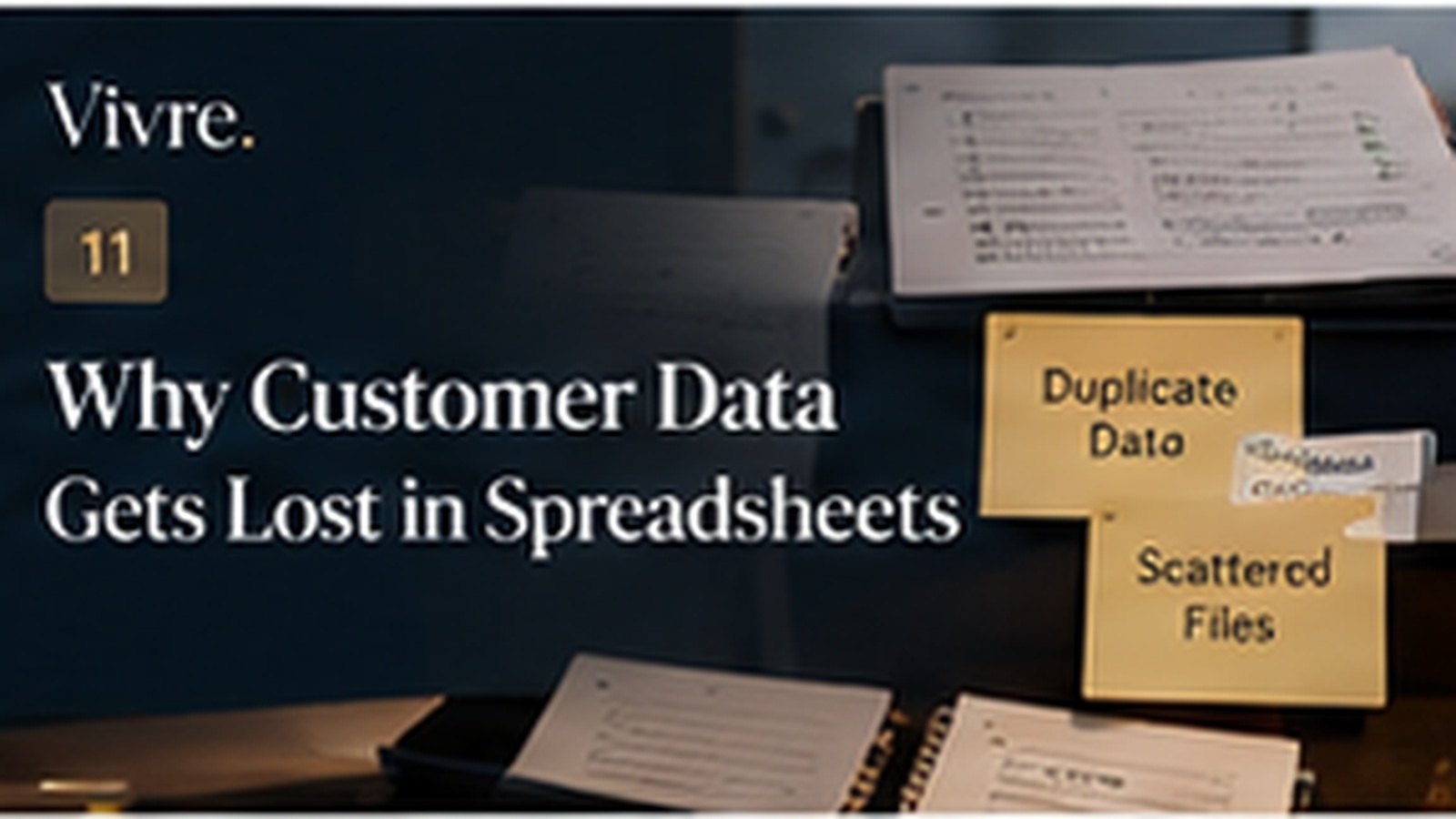 Why Customer Data Gets Lost in Spreadsheets